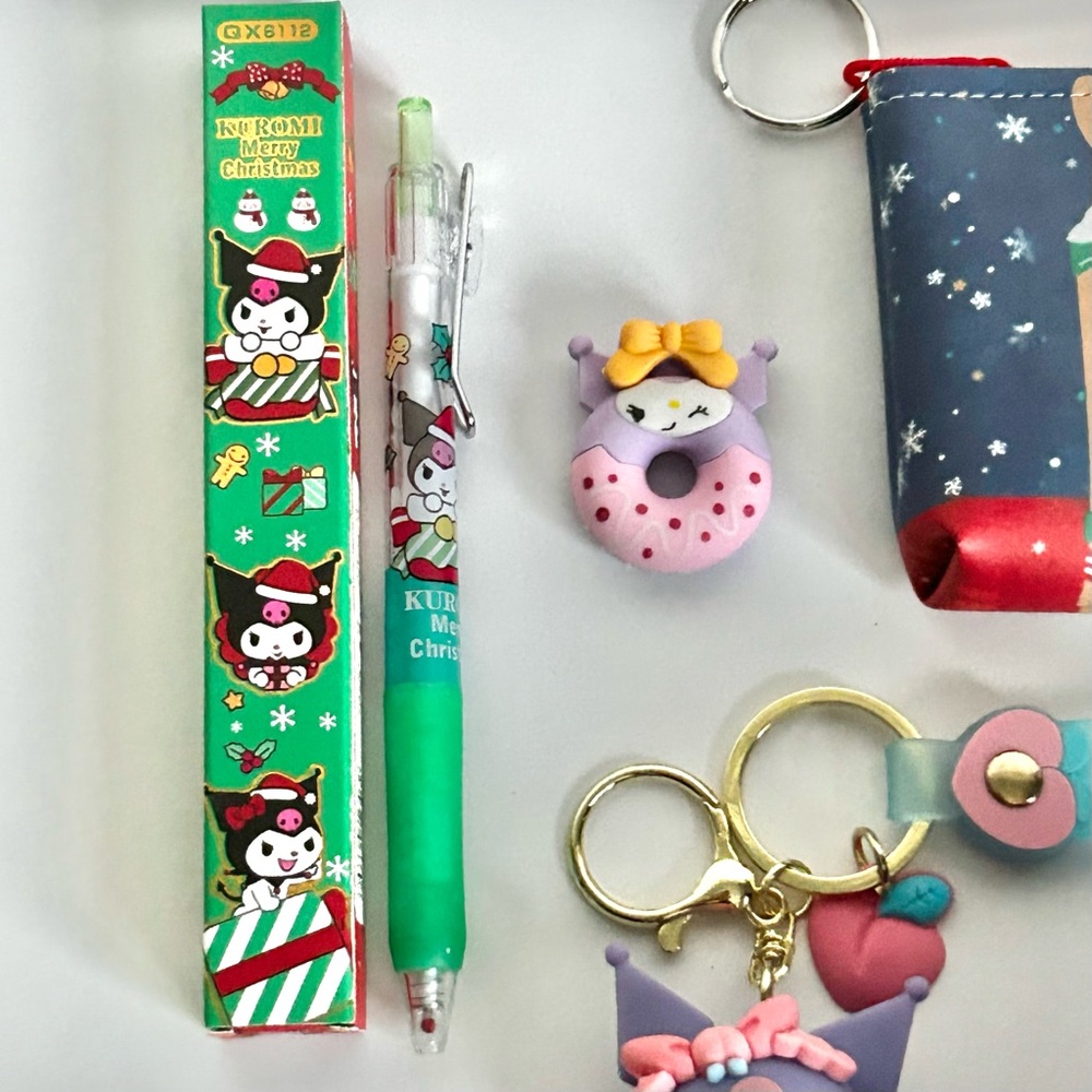 💜Kuromi Lover’s Adorable Christmas Stocking Stuffer 14-Piece Mega Mini Bundle - Picture 3 of 9